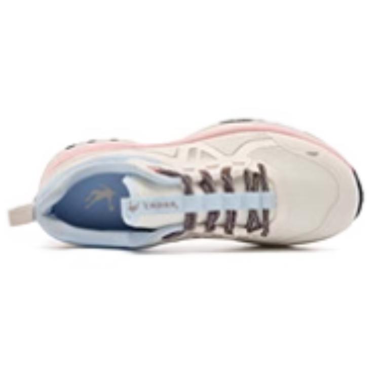 QIAODAN Slip Resistant, Abrasion Resistant, Breathable Low top Casual Trail Running Shoes Women’s