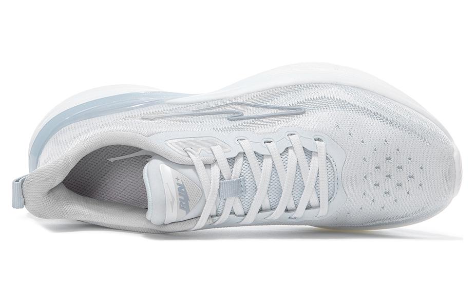 Erke Cushioning, Wear Resistant Low top Casual Running Shoes Women’s Gray White