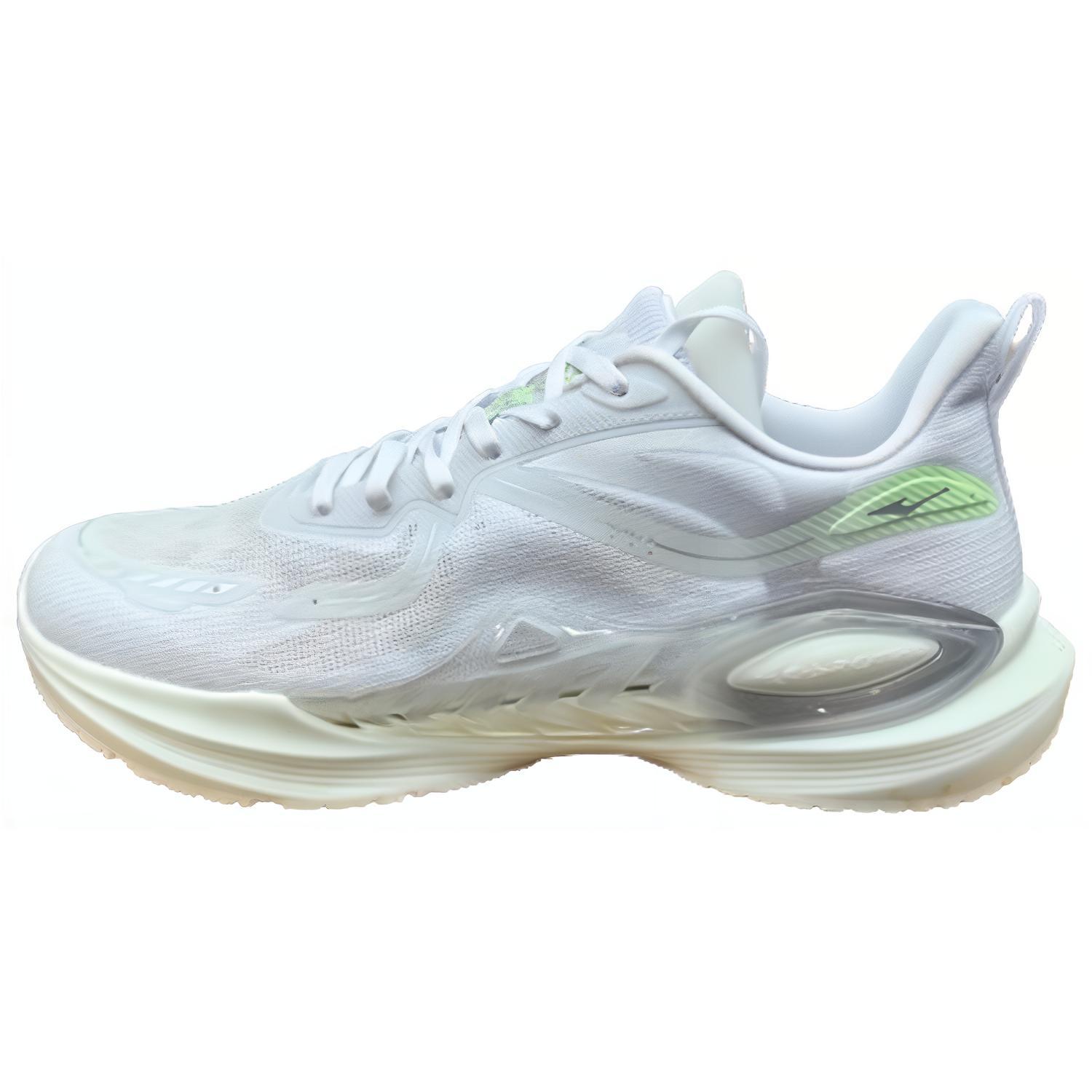 Erke Slip Resistant Abrasion Resistant Low top Casual Running Shoes Men’s White