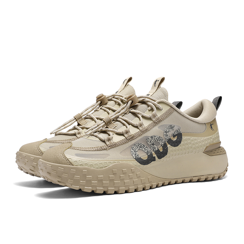 QIAODAN Exploration Low top Running Shoes Men’s Nut Wheat Brown