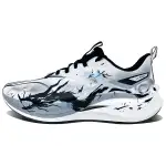 Li Ning Red Hare 7 Pro Cushioning Slip Resistant Breathable Lightweight Low top Running Shoes Unisex Black White
