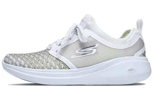Skechers GO RUN Running Shoes Women's Low Top White/Gray