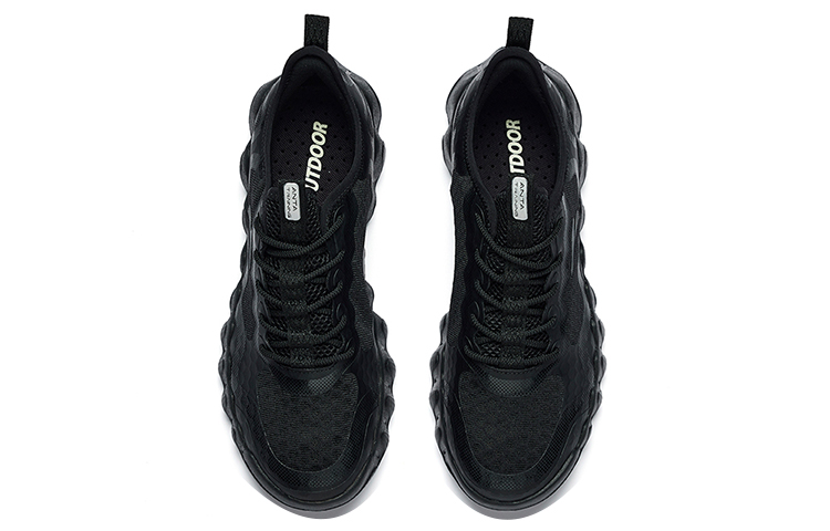 Anta Outdoor Collection Textile, Synthetic Leather Cushioning Slip Resistant Abrasion Resistant Breathable Low top
