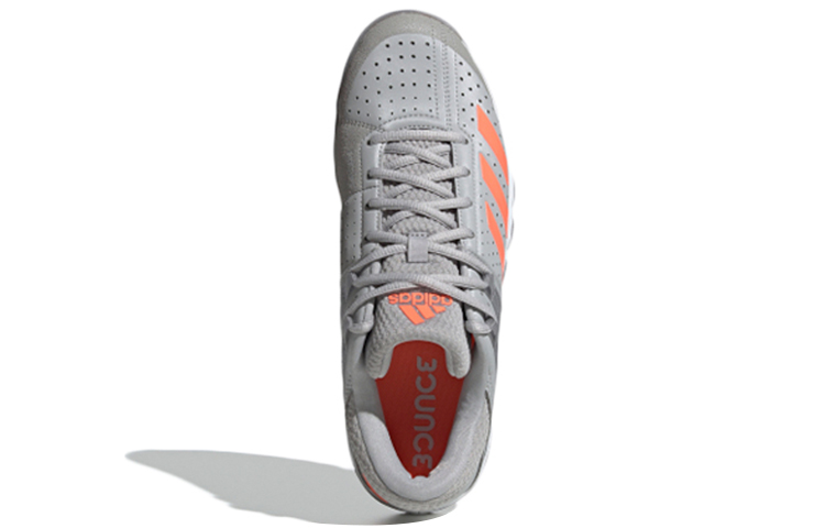 Adidas Wucht P5 Cushioning Slip Resistant Lightweight Low top Running Shoes Men’s Silver Gray Orange