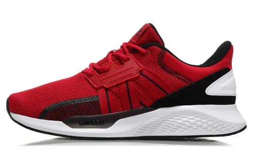 Li Ning Xingcheng 2 Support Low top Running Shoes Unisex Red Black