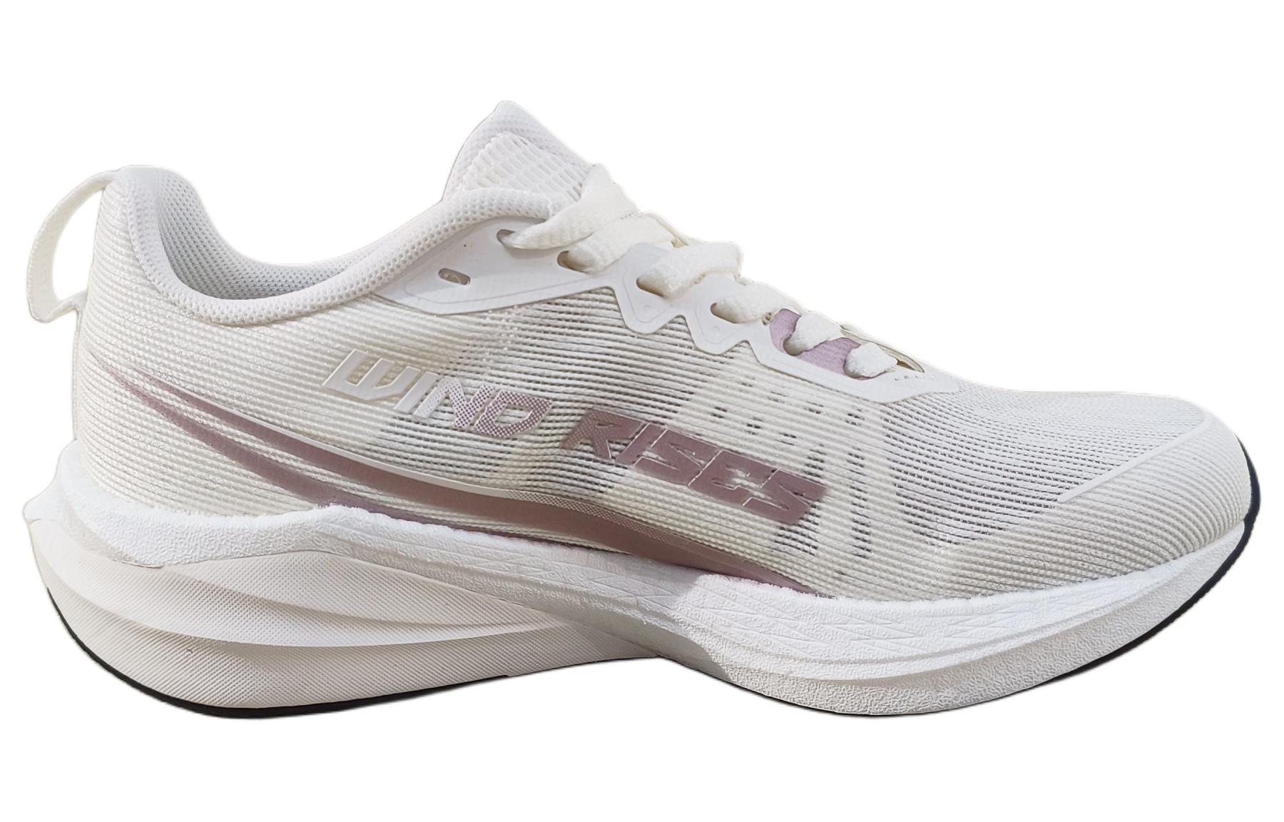 361° Cushioning Abrasion Resistant Cushioning, Wear Resistant Low top Running Shoes Women’s White