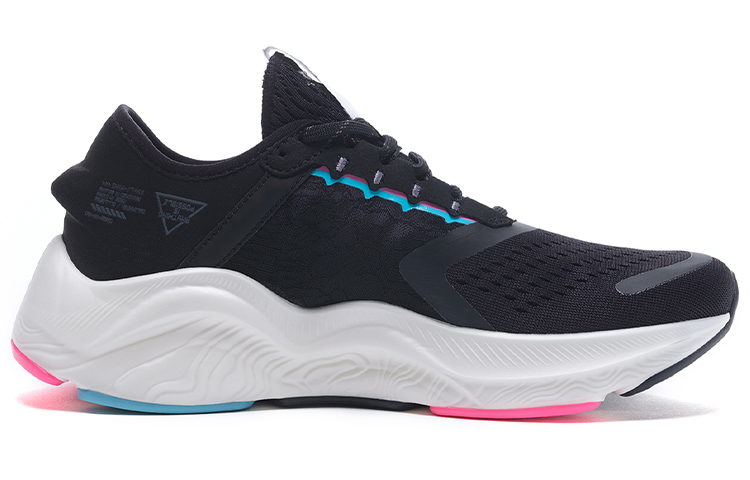 Li Ning Arashi Plus Cushioning Rebound Cushioning Rebound Low top Running Shoes Women’s Standard Black