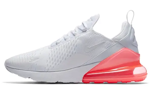 Nike Air Max 270 White Pack Hot Punch