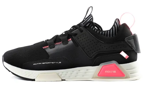 ANTA Running Shoes Women's Low Top Black/Ivory White