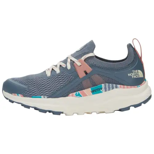 THE NORTH FACE Slip Resistant, Abrasion Resistant, Rebound Low top Running Shoes Women's Gray Pink