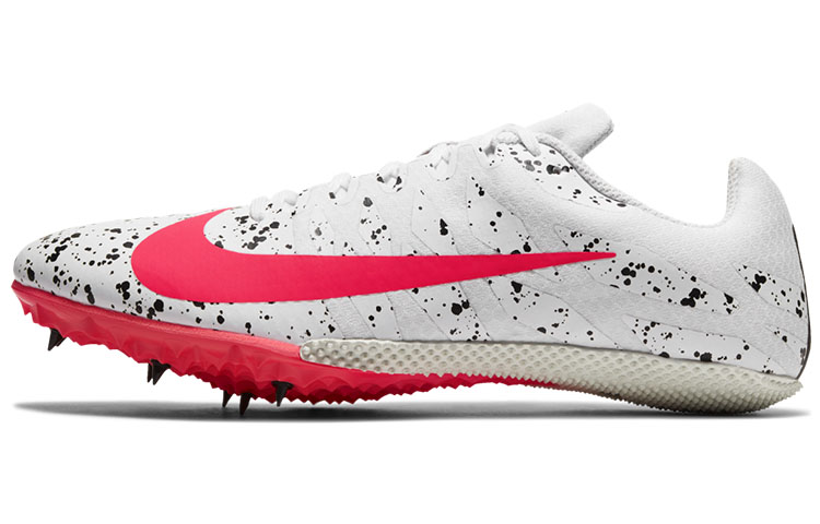 Nike Zoom Rival S9 s 9 comfortable low-top air cushion running shoes for men and women, white and red