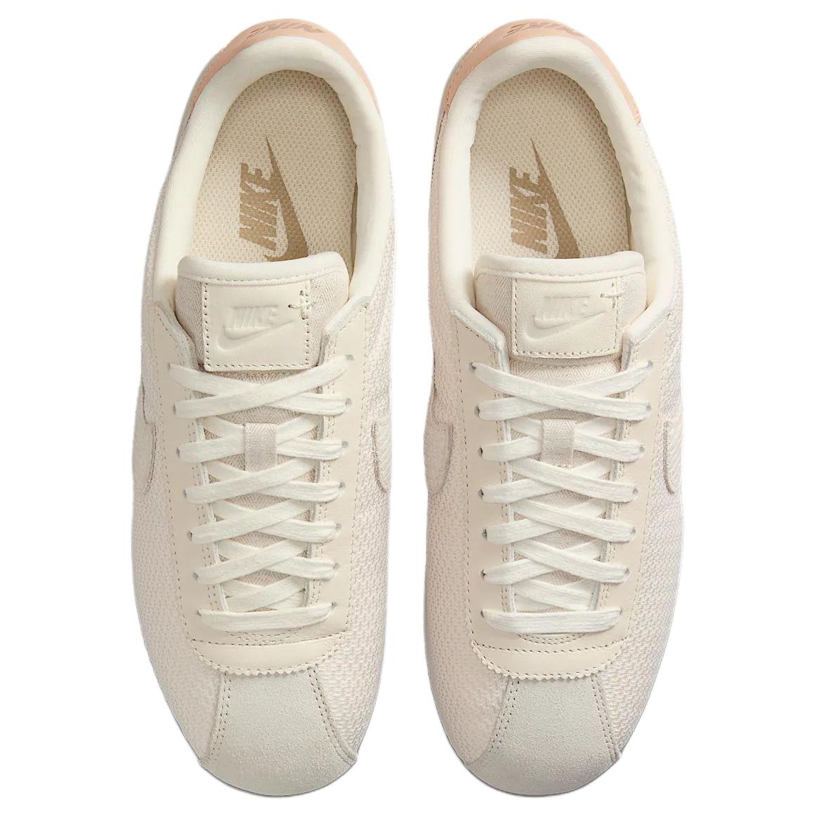 Nike Cortez Abrasion Resistant Low top Casual Running Shoes Women’s White