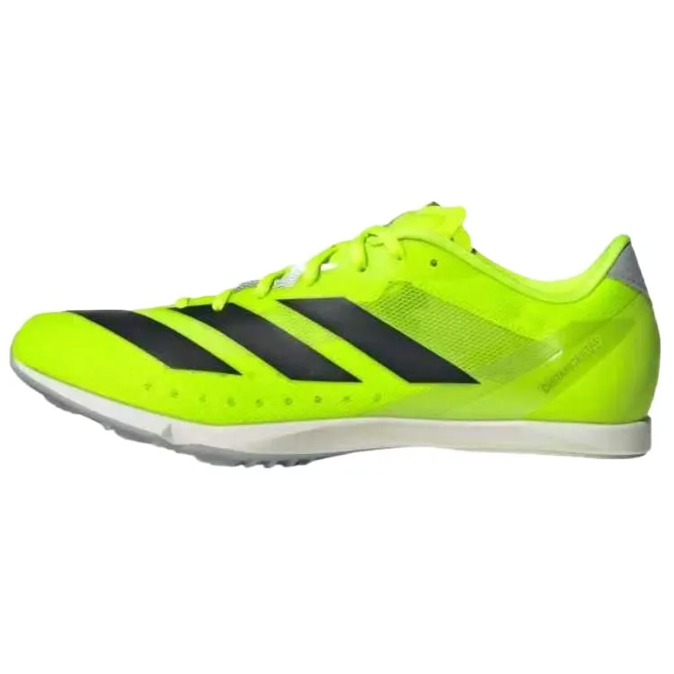 Adidas Adizero Distancestar Low top Running Shoes Unisex Bright Lemon Cool Black Halo Silver