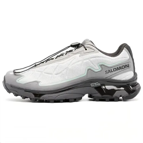 SALOMON XT SLATE XT SLATE Logo Cushioning, Wear Resistant Low top Outdoor Shoes Men's White Gray