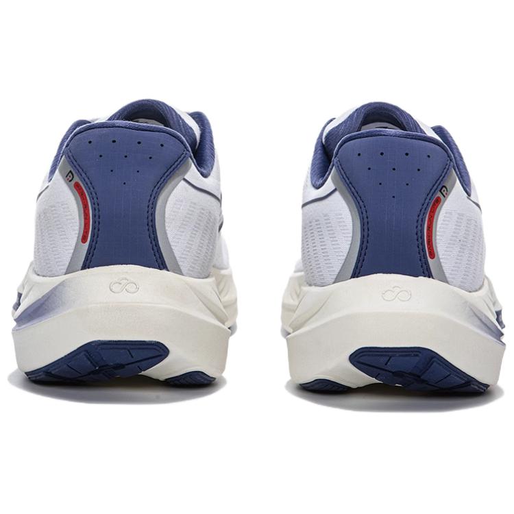 Erke Cushioning Rebound Low top Running Shoes Men’s White Blue