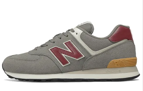 574 New Balance 'Marblehead Light Burgundy'