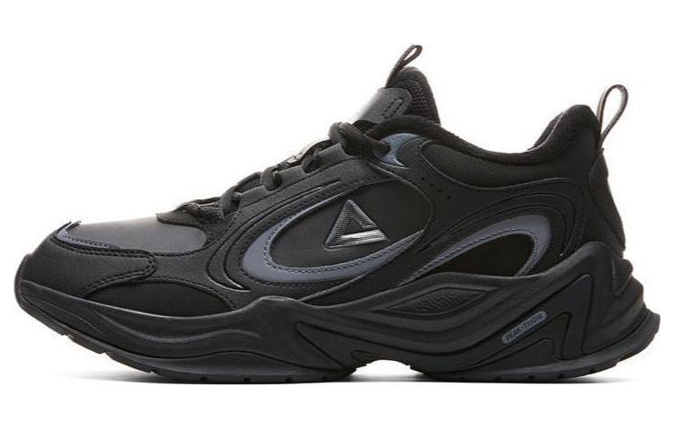 PEAK Taichi Origin Return Slip Resistant Abrasion Resistant Low top Running Shoes Men’s Black