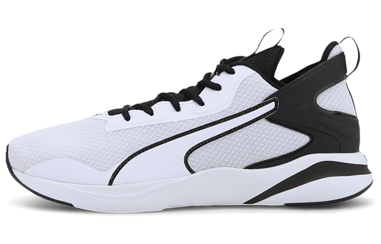 Кроссовки PUMA One8 Virat Kohli (бело-черные) — фото 1