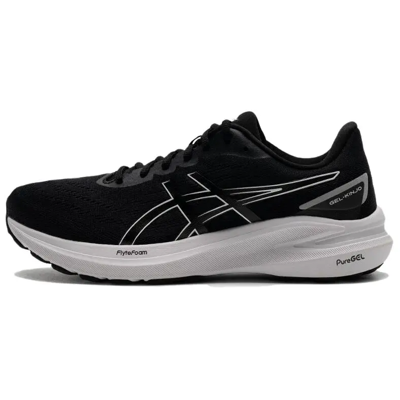 ASICS GEL KINJO 2 Abrasion Resistant, Breathable, Lightweight Running Shoes Men's Black