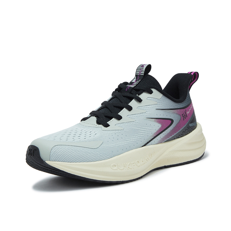 361° Surge Float 1.0 Slip Resistant, Abrasion Resistant, Breathable Low top Running Shoes Men’s Gray Black Purple