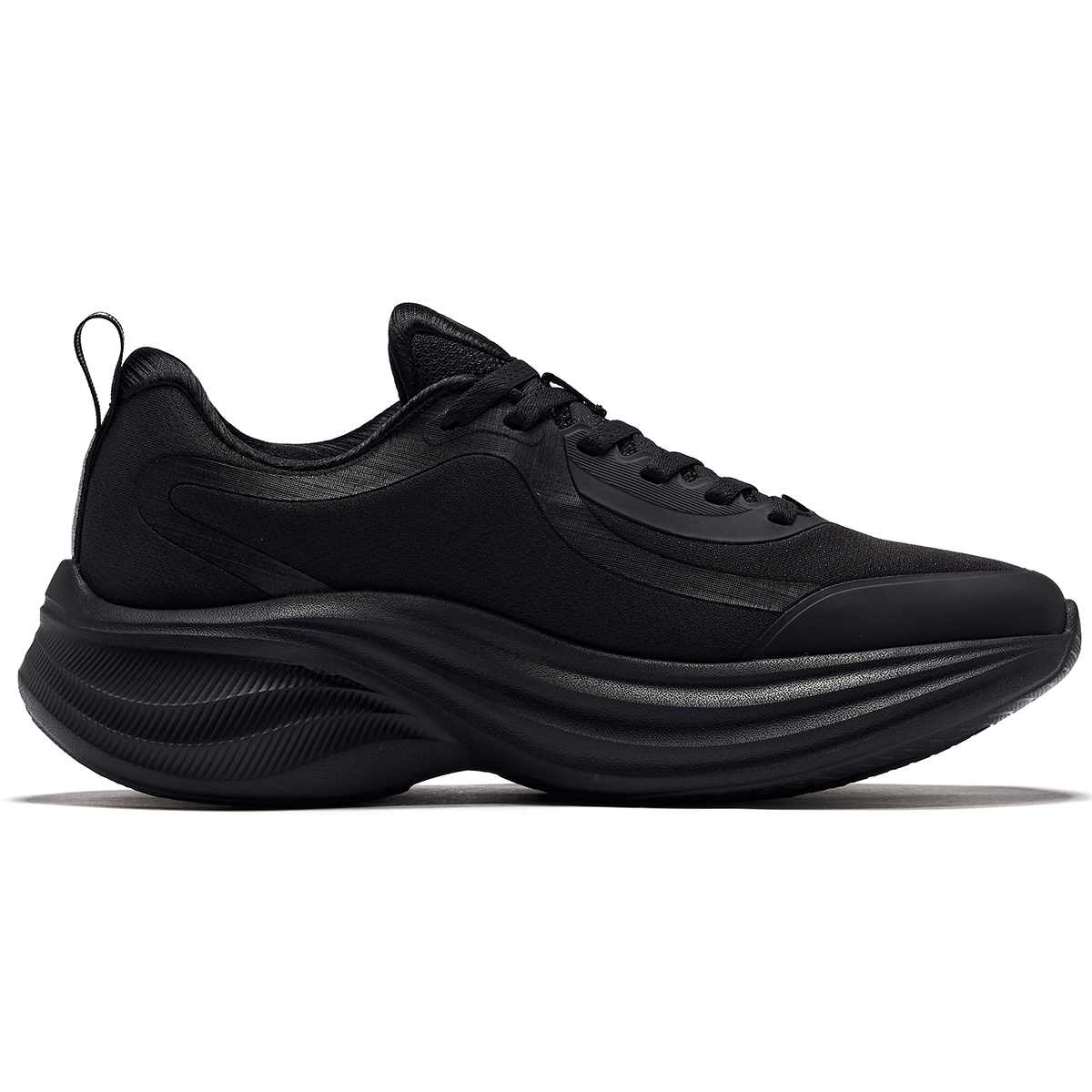 Erke Abrasion Resistant, Breathable, Lightweight Low top Casual Running Shoes Women’s Black