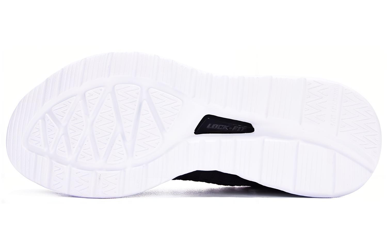 361° Mesh, Textile Cushioning Slip Resistant Lightweight Low top Running Shoes Women’s Black White