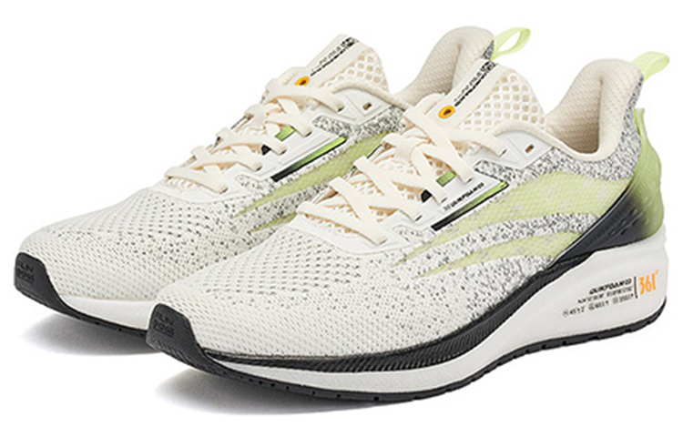 361° Mesh Cushioning Breathable Cushioning Breathable Low top Running Shoes Men’s White Green