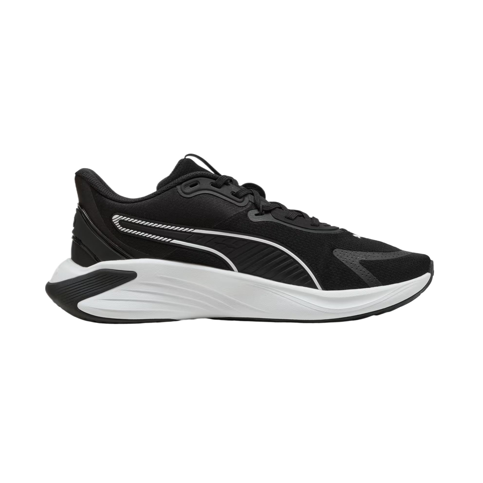 PUMA PWR Hybrid Comfortable Cushioning Low top Running Shoes Men’s Black
