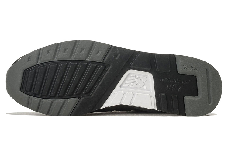 Мужские кроссовки New Balance 997 (темно-серые) — Тёмно-серый — фото 4