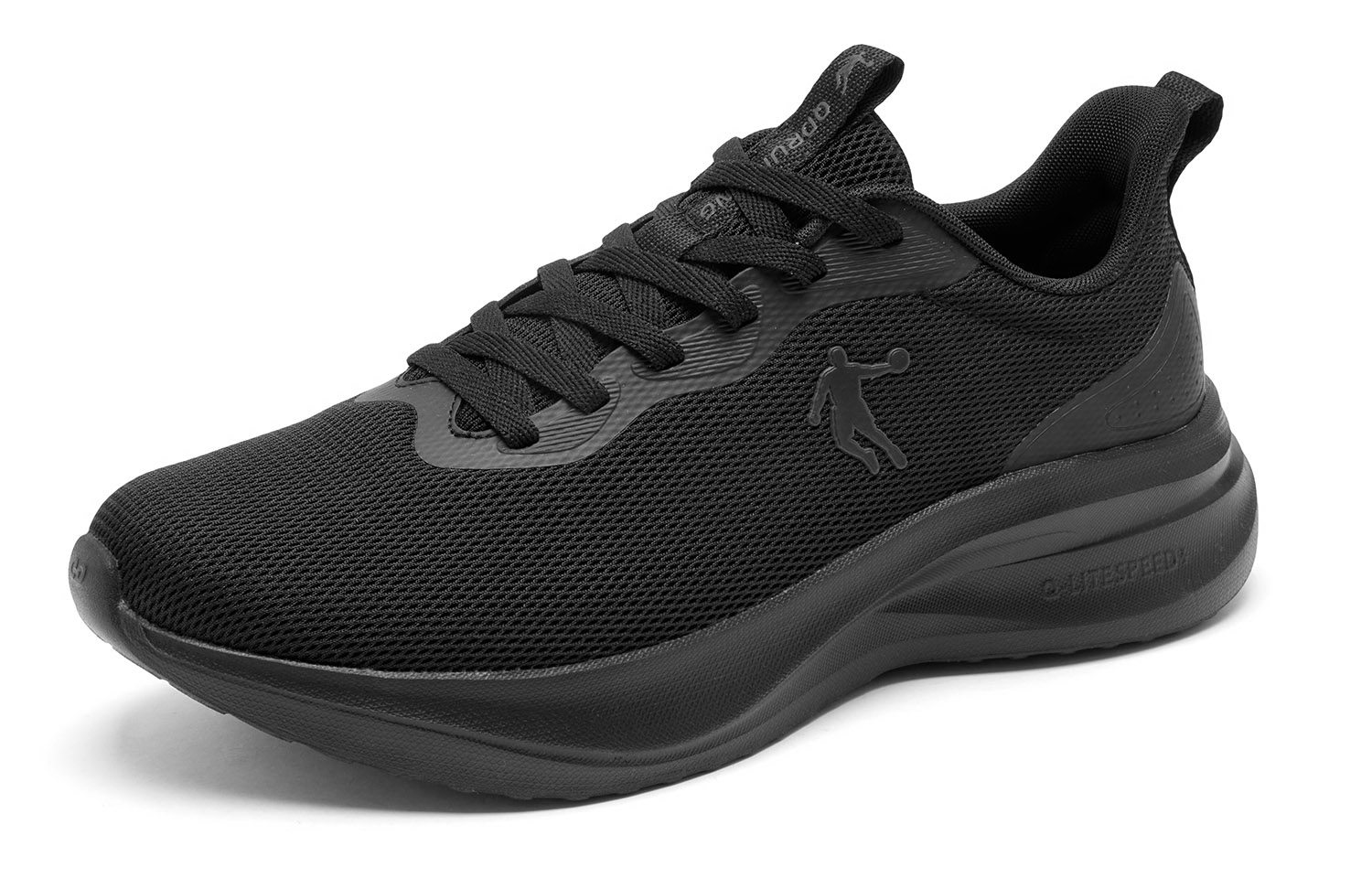 QIAODAN Fabric Cushioning Slip Resistant Abrasion Resistant Breathable Lightweight Rebound