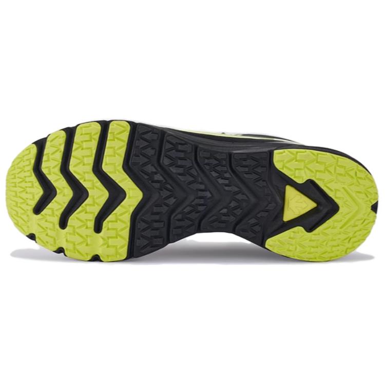 DESCENTE Enerzite Low top Z Foam Cushioning Foam Casual Running Shoes Men’s Black Yellow