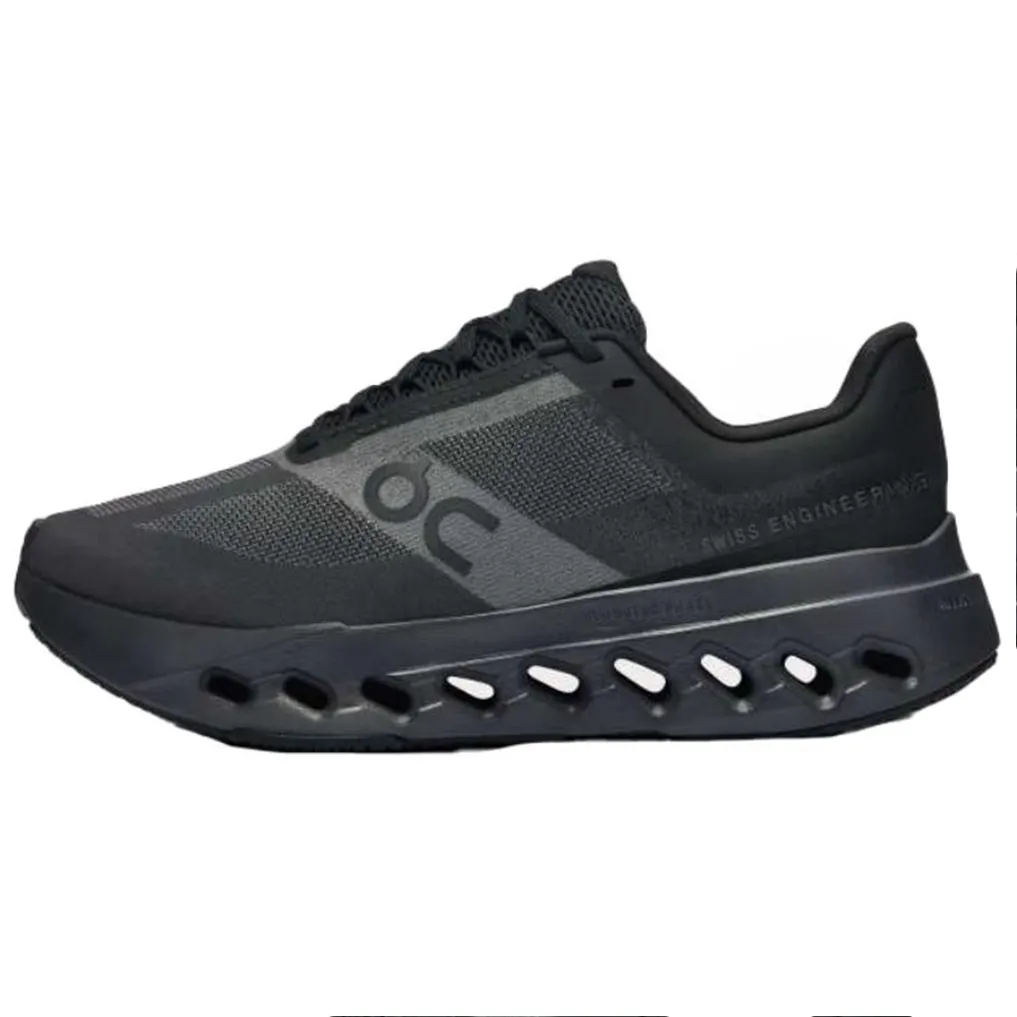 On Cloudsurfer Next Fabric Breathable Low top Training Sprint Running Shoes Men's Black