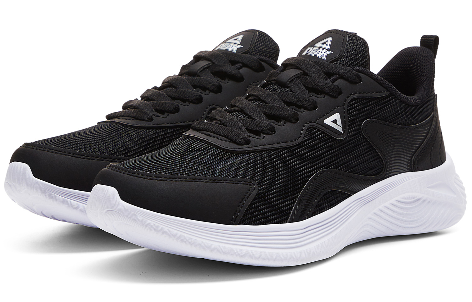 PEAK Low top Running Shoes Women’s Black White