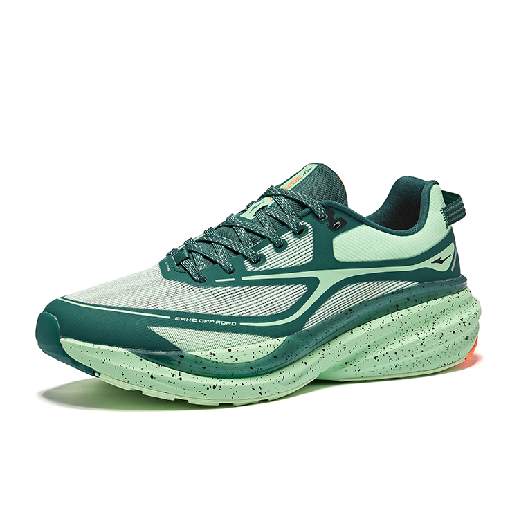 Erke Vertical 1.0 Outdoor Cushioning Abrasion Resistant Rebound Low top Trail Running Shoes Men’s