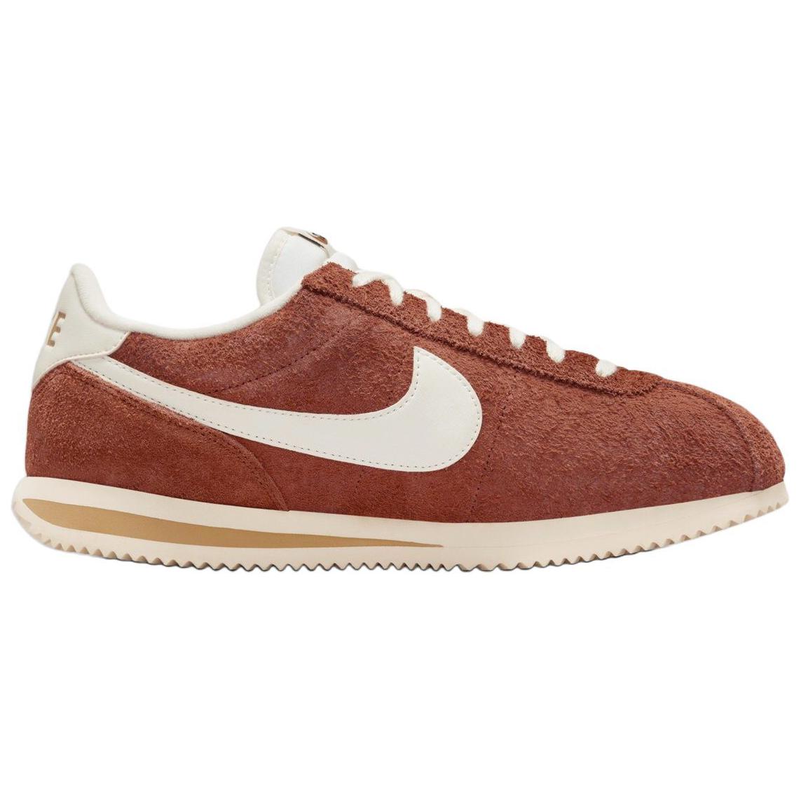 Nike Cortez Se Suede Dark Russet Flax Muslin Sail