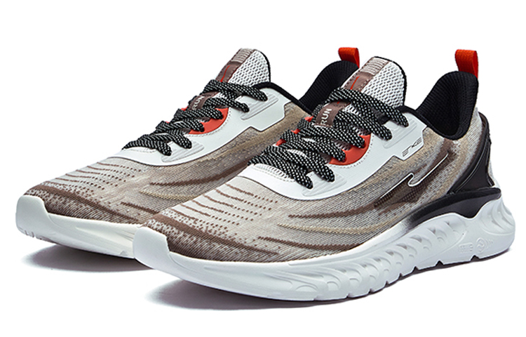 Erke Sports Textile, Synthetic Leather Rebound Cushioning Lightweight Abrasion Resistant Slip Resistant Low top