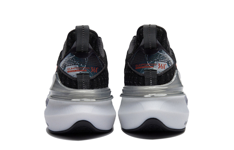 361° Casual Slip Resistant, Abrasion Resistant, Breathable, Lightweight Low top Running Shoes Men’s Gray Black