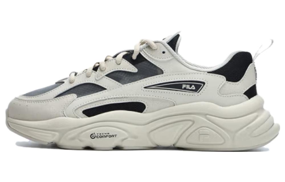 FILA Fila MARS 1S Mars Shoes Lightweight Rebound Wear-Resistant Low-top Shuneng Foam Technology Running Shoes Men's Black Rice