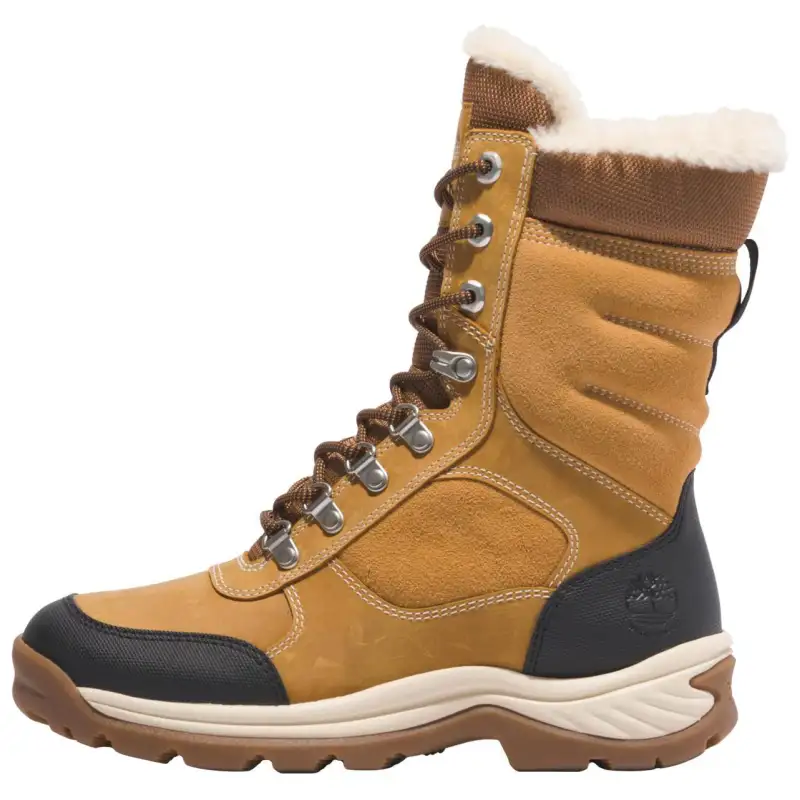 Timberland White Ledge Thermal Waterproof Slip Resistant Crew Outdoor Boots Women's Wheat