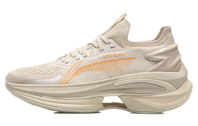 Li Ning WuShi 5S 1.0 Breathable Low top Running Shoes Women’s Gray Apricot