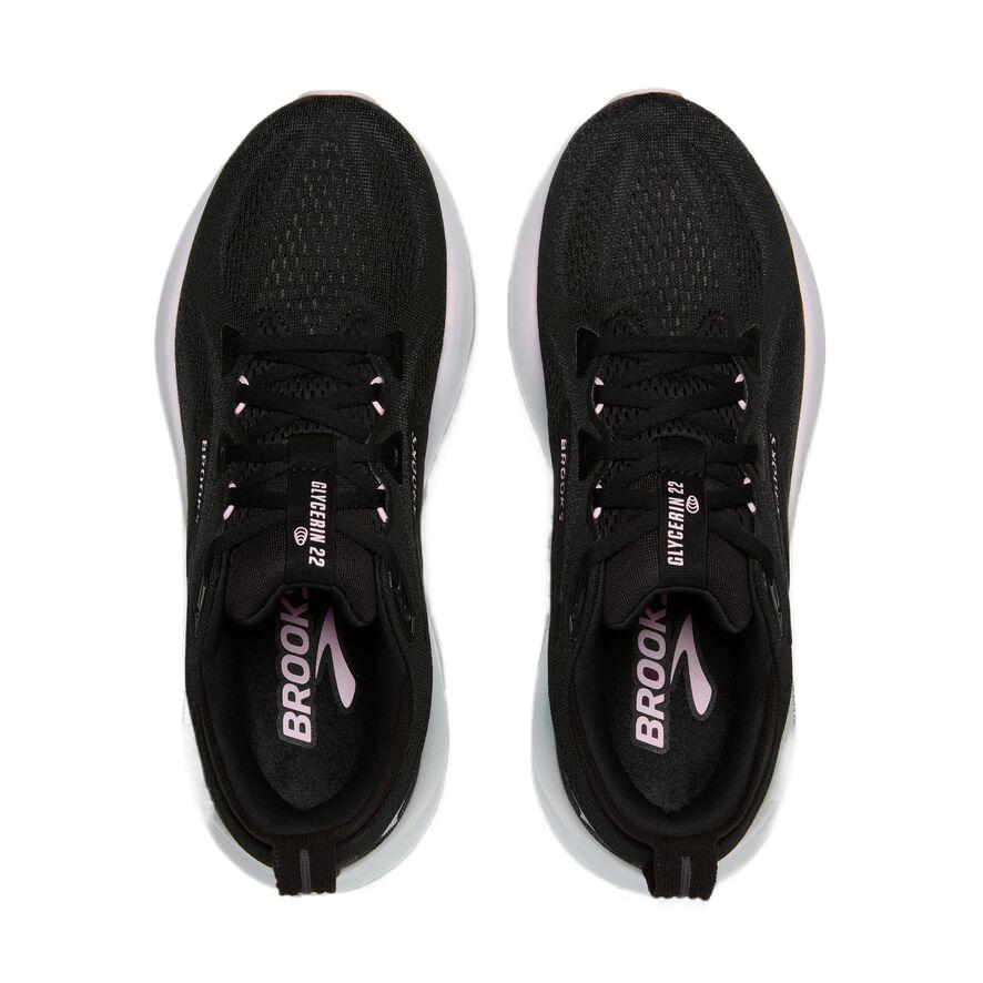 Brooks Glycerin 22 Black Orchid Ice White Women’s