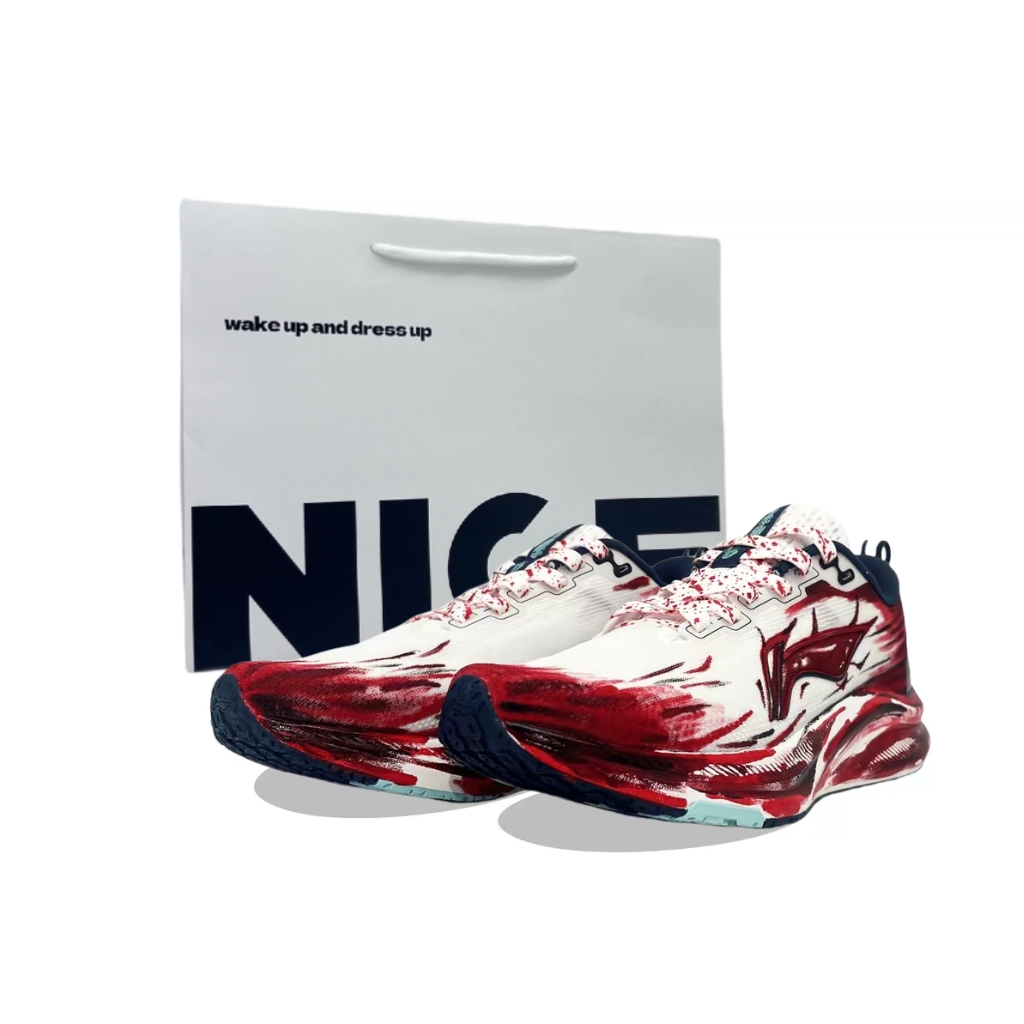 Li Ning Red Hare 8 Cushioning Abrasion Resistant Slip Resistant Cushioning Abrasion Resistant Slip Resistant Low top
