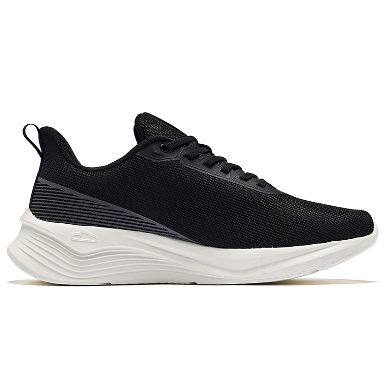 Erke Flying Speed 2 Cushioning Breathable Lightweight Rebound Low top Running Shoes Men’s Jet Black