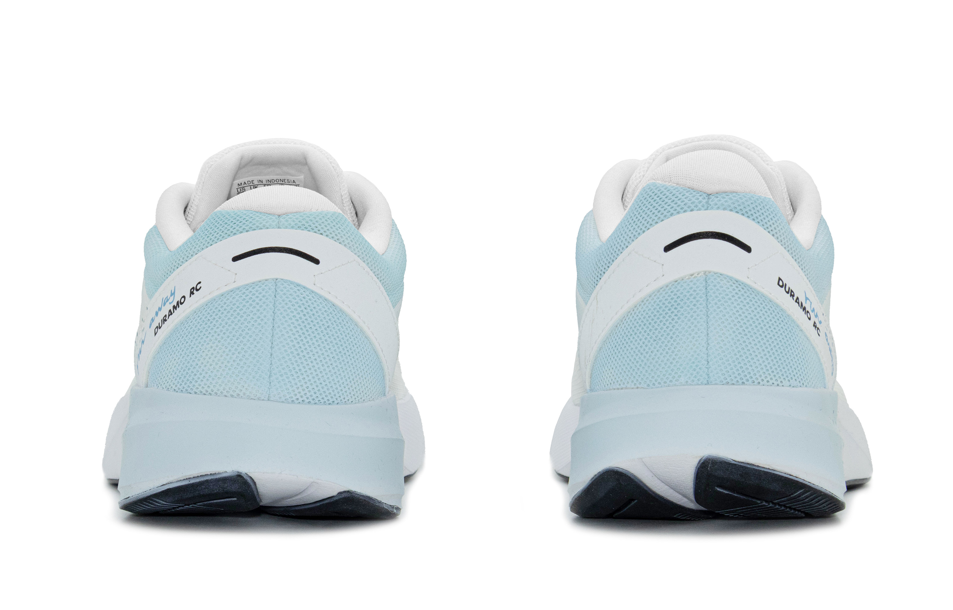 Adidas Duramo RC Cushioning Breathable Low top Sprint Racing City Commuting Running Shoes Unisex Blue White