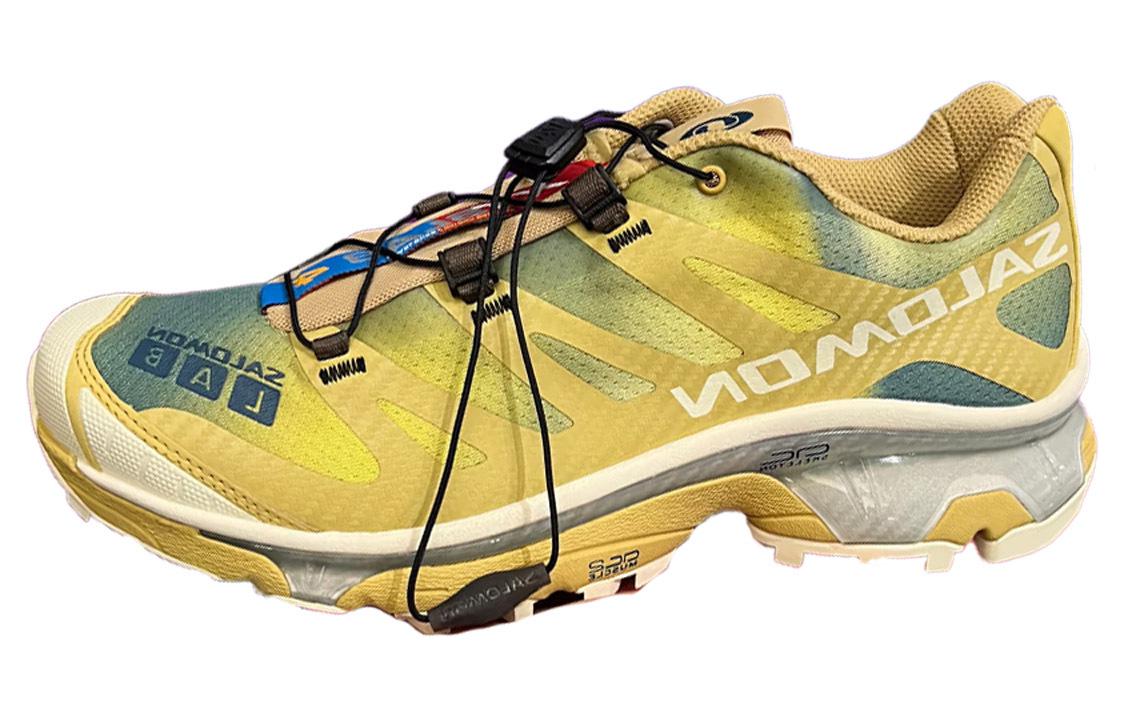 SALOMON XT 4 Comfortable Slip Resistant Low top Outdoor Shoes Men’s Yellow