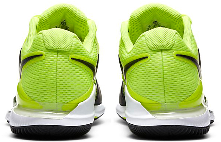 Мужские кроссовки Nike Vapor X AirZoom (черно-бело-зеленые) — фото 5