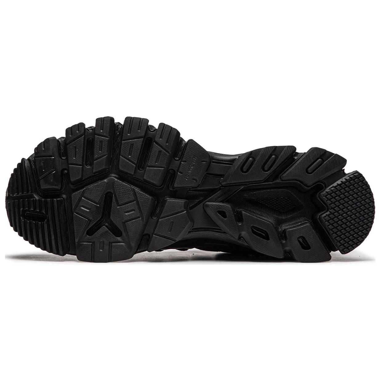 Li Ning Cushioning Abrasion Resistant Cushioning, Wear Resistant Low top Running Shoes Men’s Black