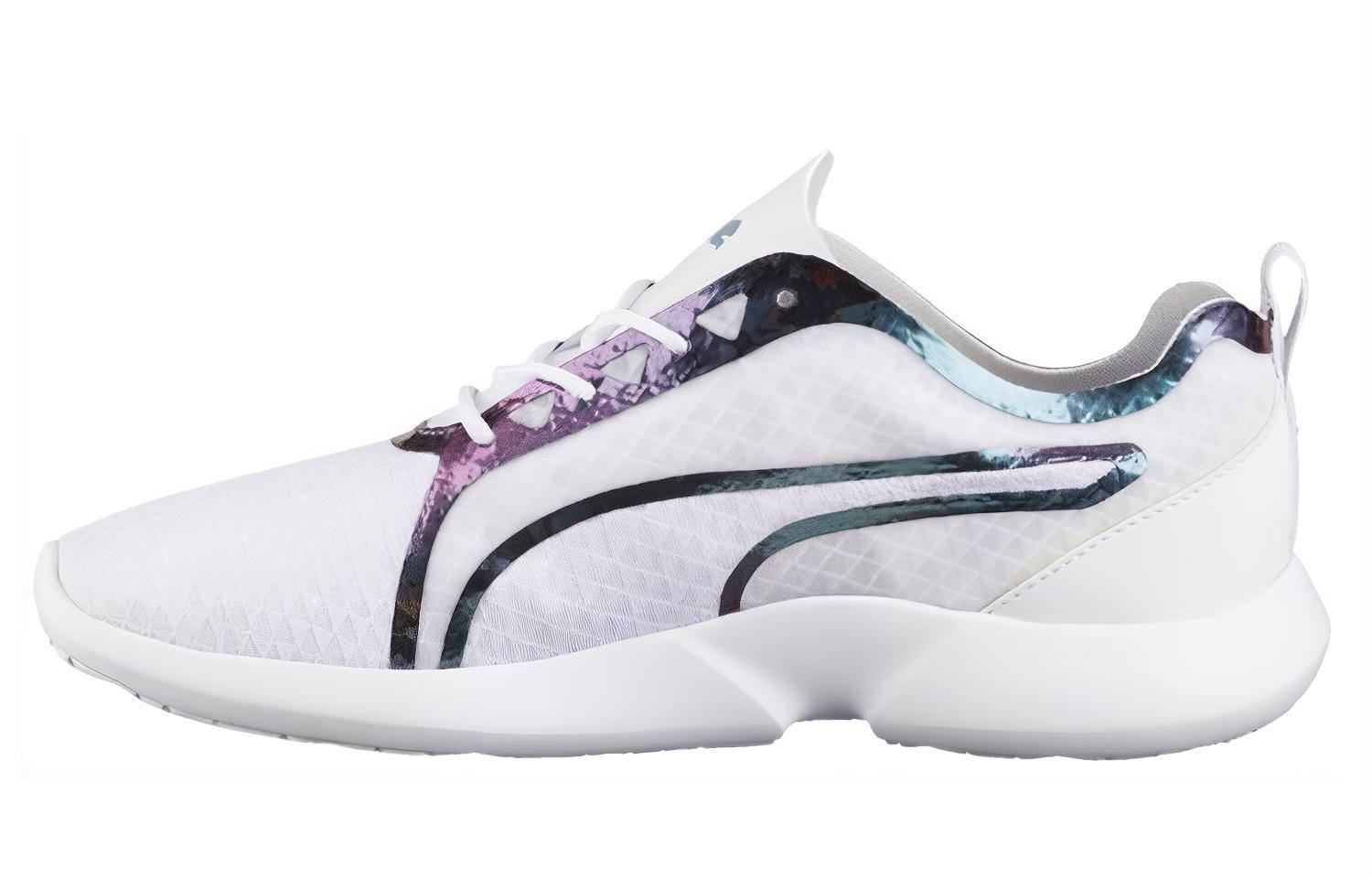 PUMA Comfortable Slip Resistant, Abrasion Resistant, Lightweight Low top Running Shoes Women's White