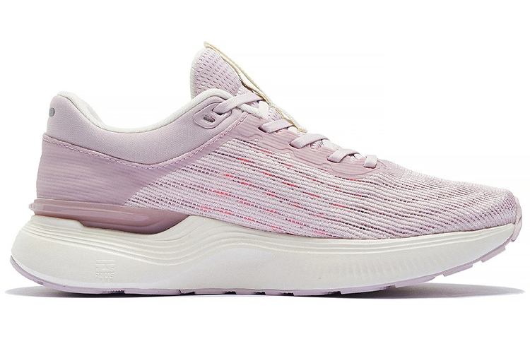 Li Ning Light And Shadow Element Physical Fitness Test Cushioning Reflective Rebound Low top Running Shoes Women’s Pink