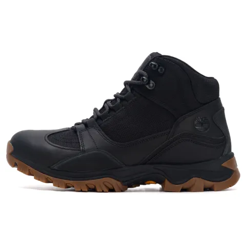 Timberland Mt. Maddsen Mid Lace Up Hiking Boot 'Black Full Grain'